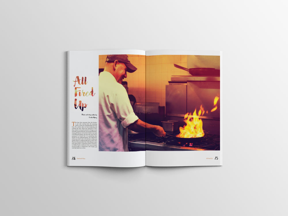 Sous Chef Editorial Mock Up